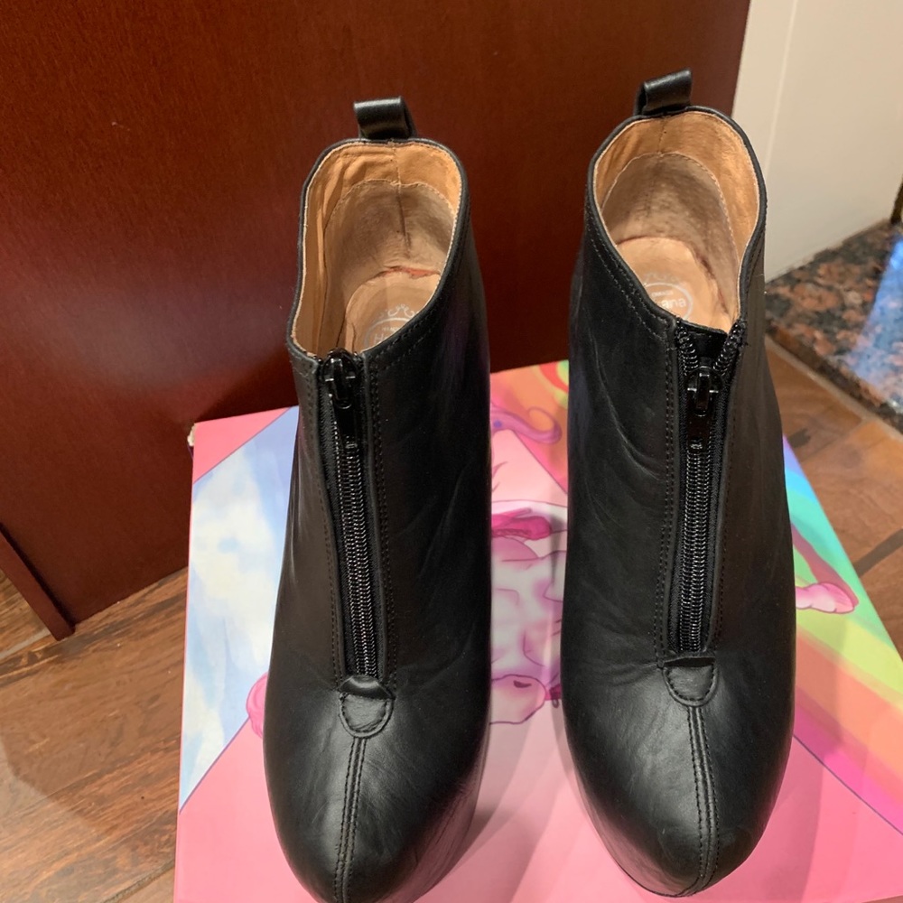 Jeffery Campbell platform booties